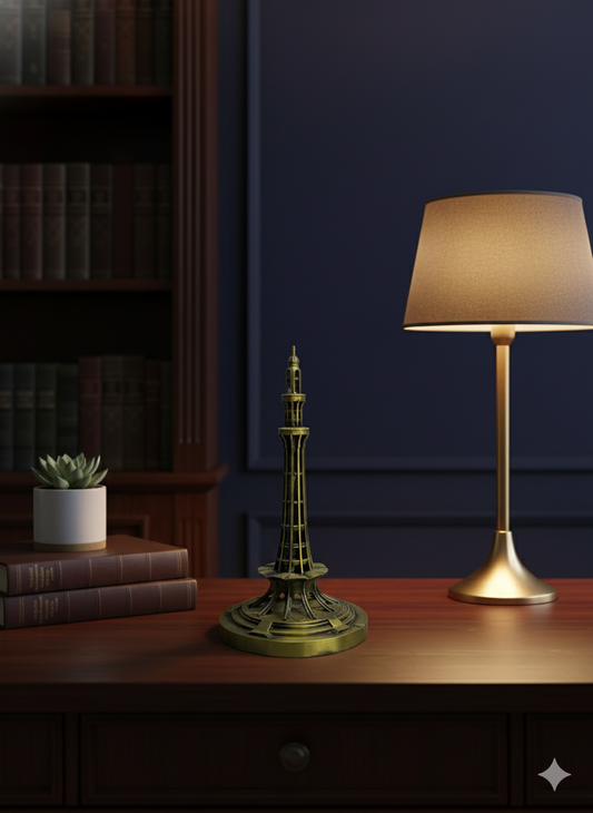 Miniature Metal Minar-e-Pakistan Showpiece