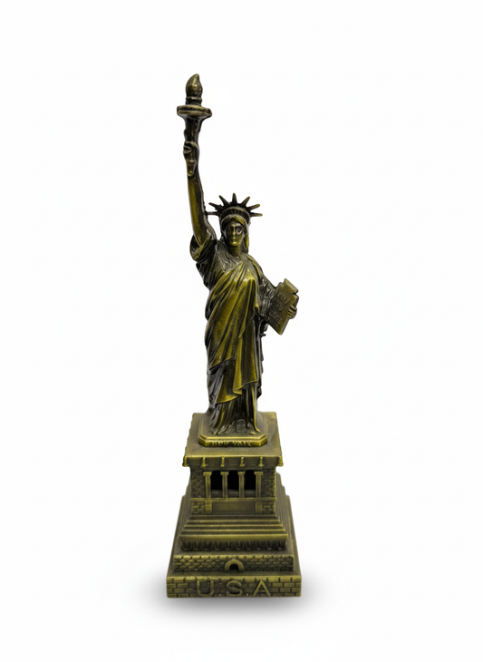 World Metal Statue Of Liberty Model