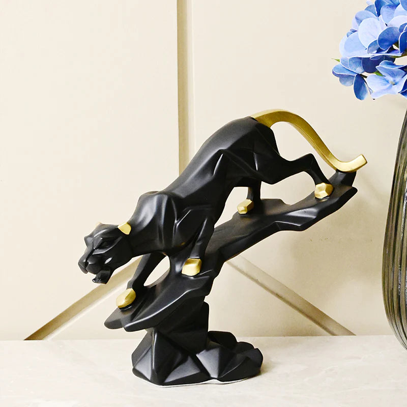 Crouching Panther ShowPiece