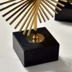 Modern Geometric Gold Coffee Table Display Decor Living Room Desk Ornaments