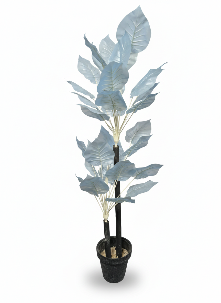 Luxury  Silk Leaf Artificial Plant – Elegant Indoor Décor