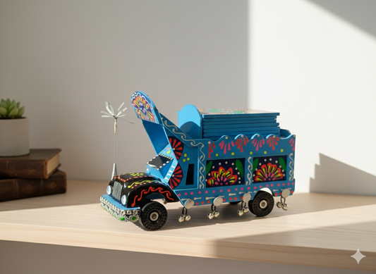 Hand-Painted Pakistani Truck Art Decorative Model