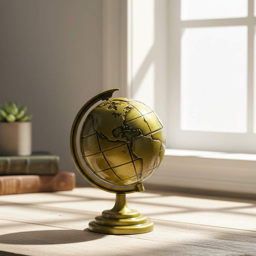 MS - Metal World Globe