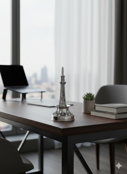 Miniature Metal Minar-e-Pakistan Showpiece