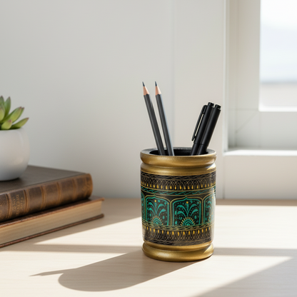wooden Pen Holder