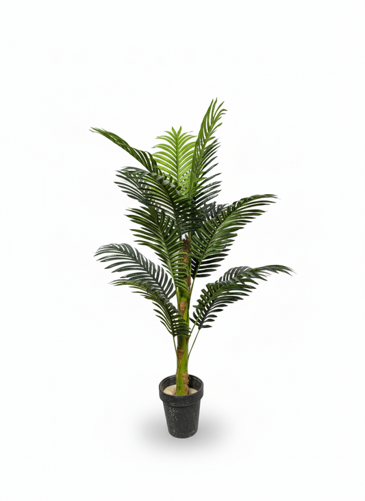 Artificial Palm Tree in Black Pot