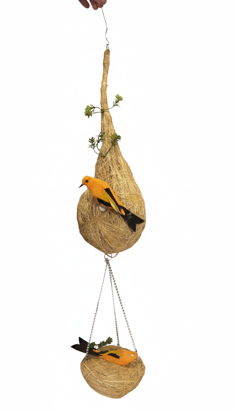 Bird Nest Hanging Decoration