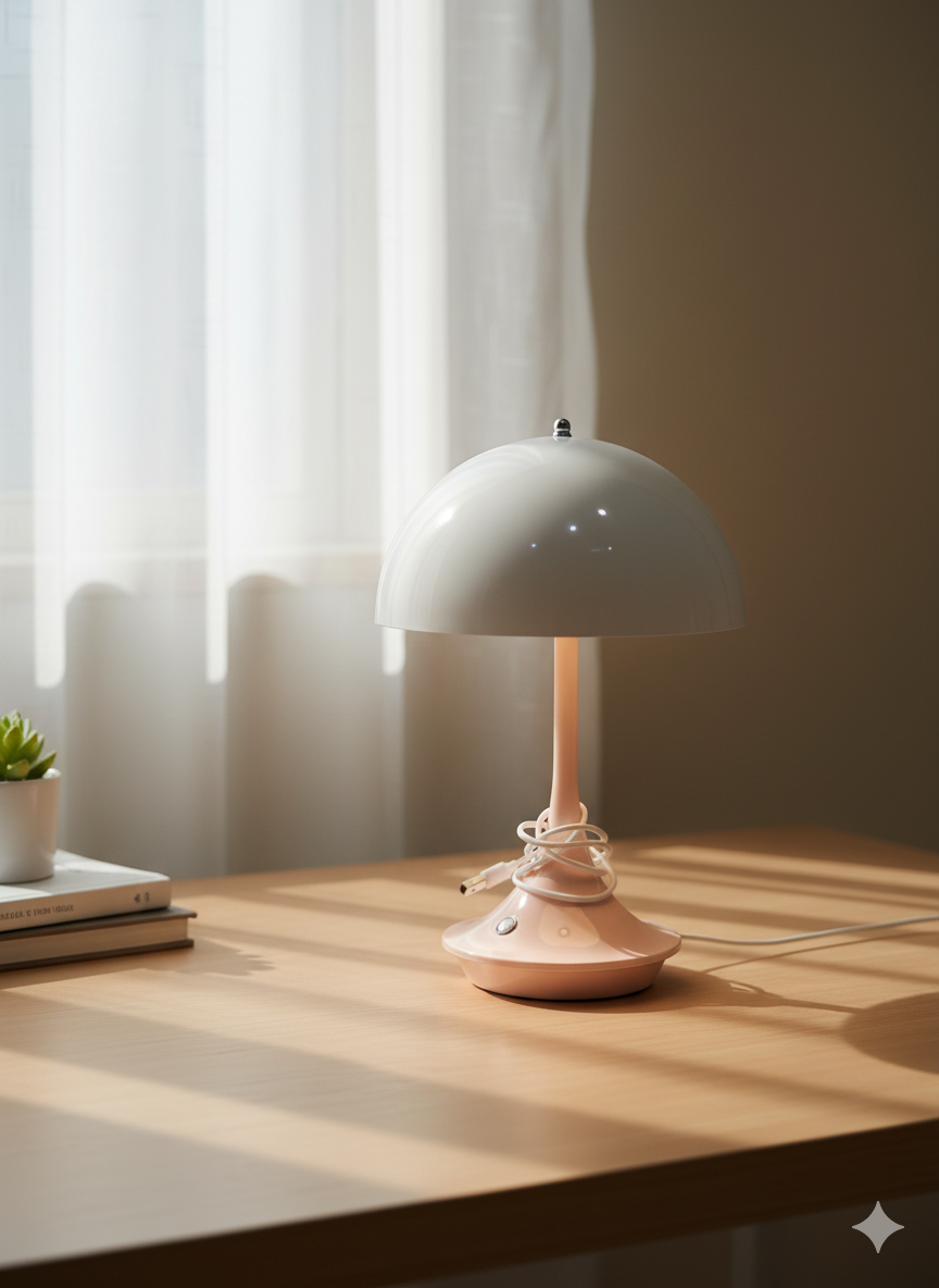 Modern Mushroom Table Lamp – USB Powered Desk Light