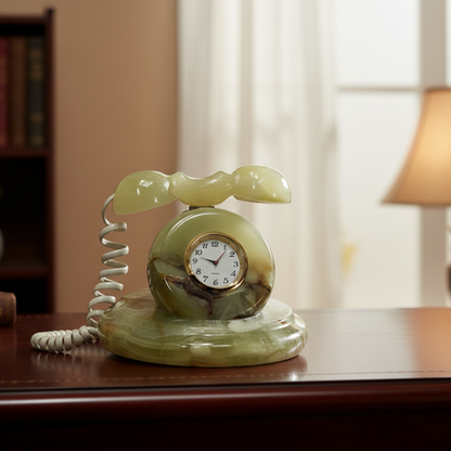 Marble Phone Clock,