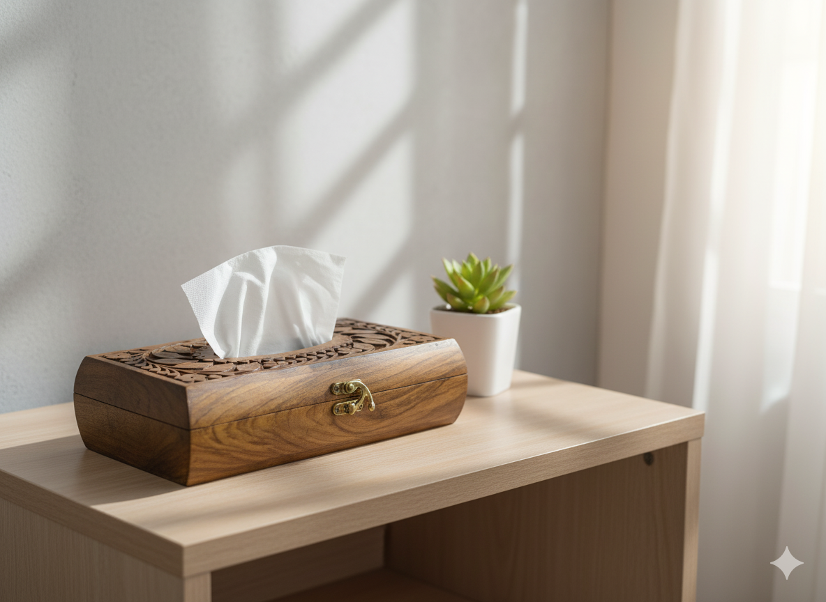 Hand-Carved Wooden Jewelry