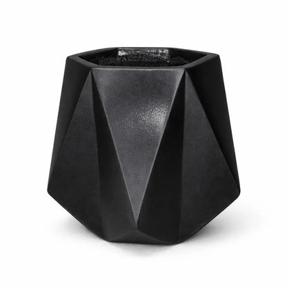 Diamond Planter with Banana Plant